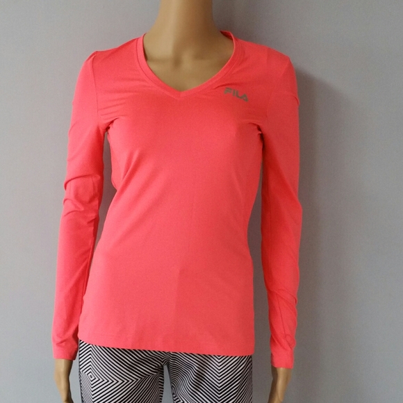 Fila Tops - FILA exercise pink shirt. Size XS